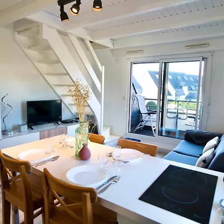 Duplex En Bord De Mer Carnac Exterior foto